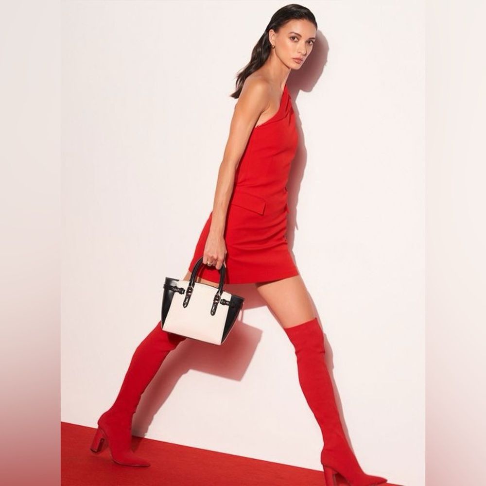 Zara One Shoulder Asymmetrical Blazer Dress - Picture 9 of 14